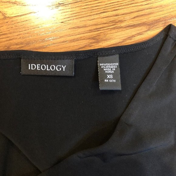 Ideology Midi Knee Length Womens Formal Night Evening Dress Black Sz XS - Picture 6 of 6